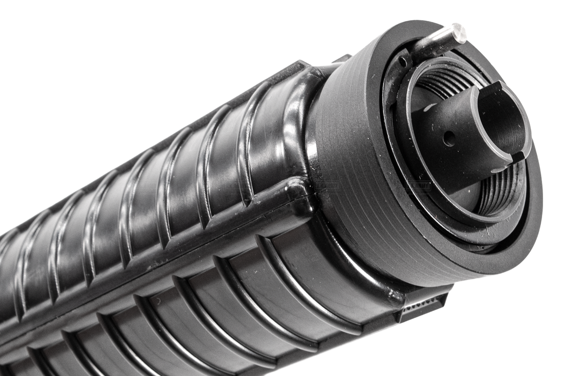 Angry Gun Steel 11.5" inch Outer Barrel & Moderator Front Set for XM177E2 Conversion Kit / Tokyo Marui M4 MWS GBBR Airsoft ( CAR-15 XM177 / M-177 Commando )