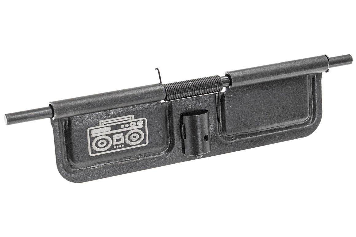 Angry Gun Ghetto Blaster Steel Dust Cover for Marui TM MWS / MTR GBB ( Black Spring Version )