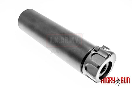 Angry Gun SF216A Style Dummy Barrel Extension w/SF216A Airsoft Flash Hider 14mm CCW ( Black )