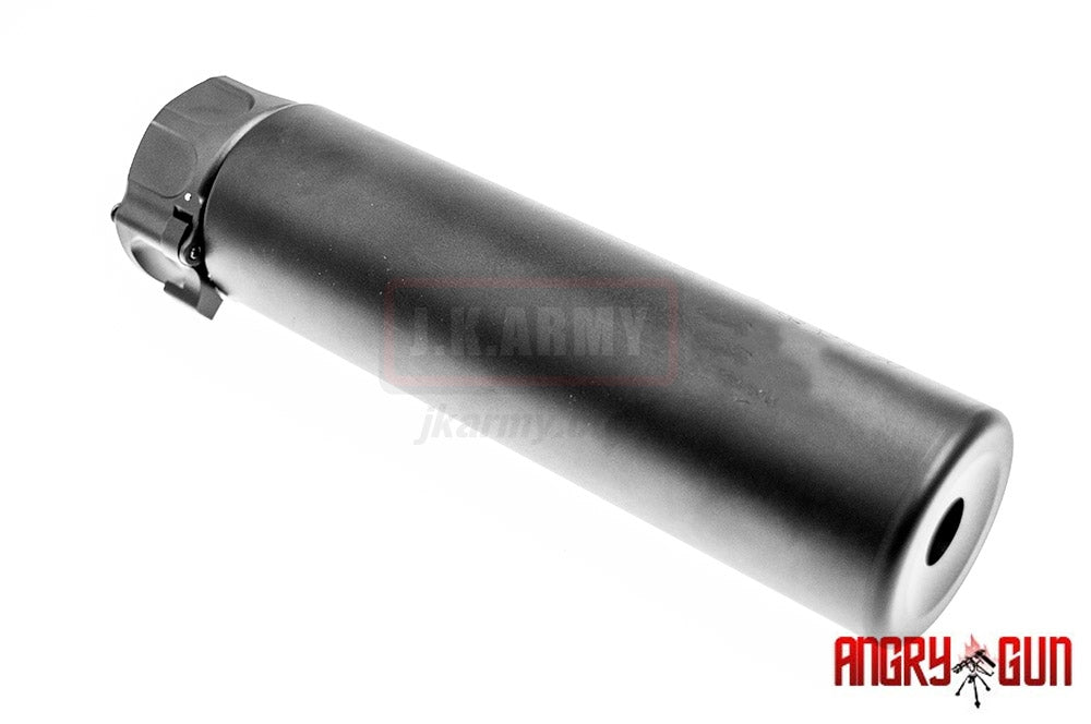 Angry Gun SF216A Style Dummy Barrel Extension w/SF216A Airsoft Flash Hider 14mm CCW ( Black )