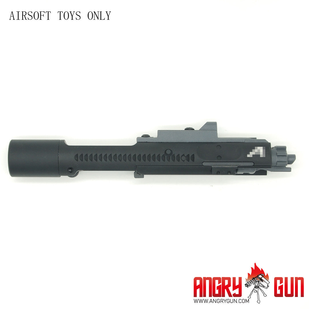 Angry Gun Complete MWS High Speed Bolt Carrier w/ MPA Nozzle For TM MWS GBB ( AER Style ) ( Black )