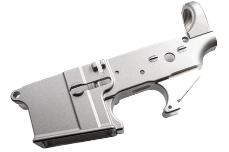 Angry Gun CNC Blank Lower Receiver ( Semi Version ) for Marui TM M4 MWS / MTR GBBR ( No Marking )