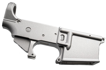 Angry Gun CNC Blank Lower Receiver ( Semi Version ) for Marui TM M4 MWS / MTR GBBR ( No Marking )