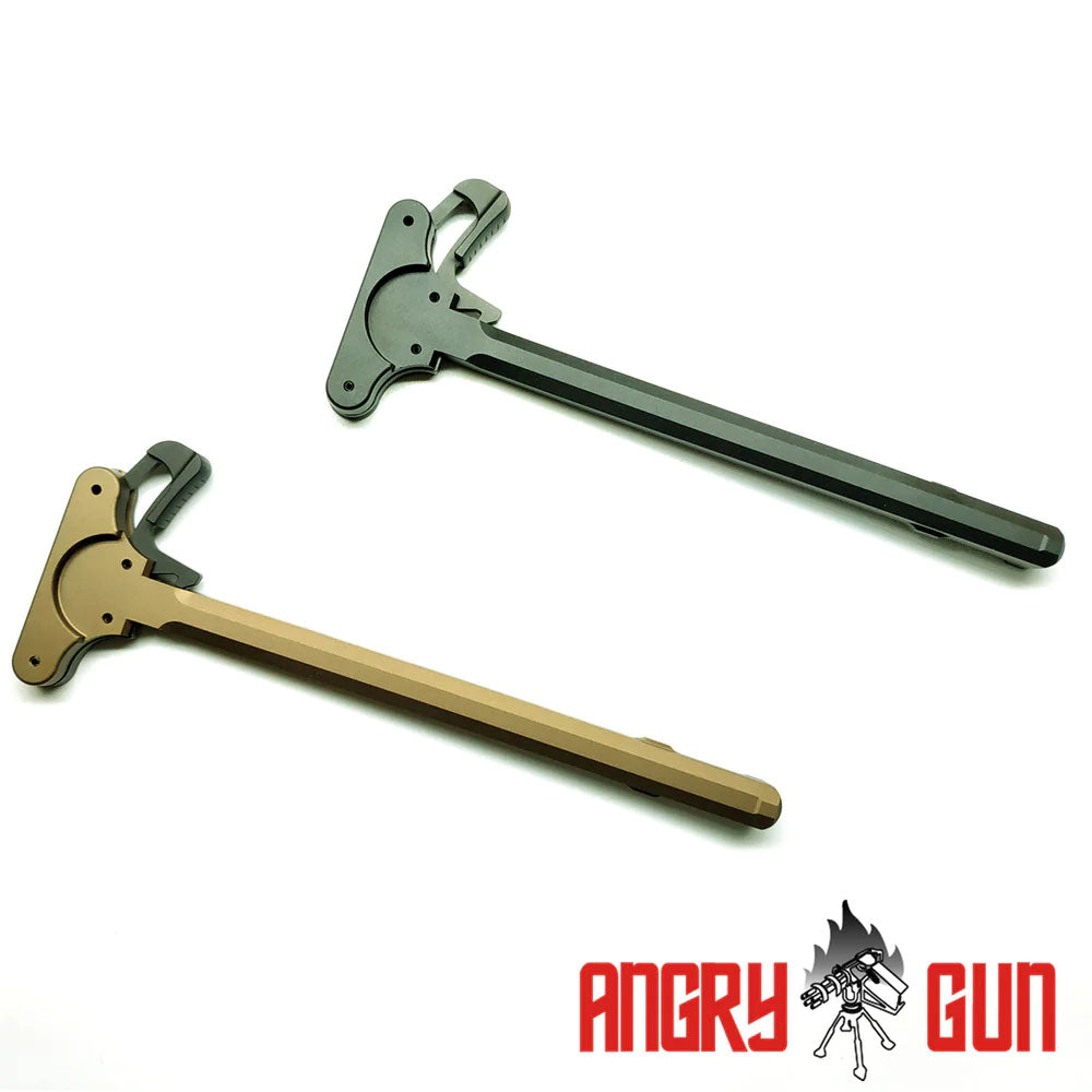 Angry Gun HK Style Ambi Charging Handle For Marui TM M4 MWS / MTR GBB Series ( FDE / Black )-FDE