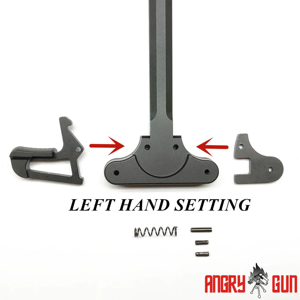 Angry Gun HK Style Ambi Charging Handle For Marui TM M4 MWS / MTR GBB Series ( FDE / Black )-FDE