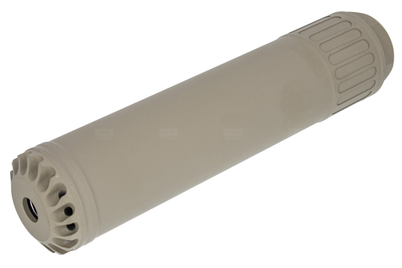 Angry Gun Tornado Dummy Airsoft Dummy Suppressor / Barrel Extension Series / with Acetech Blaster Module Tracer ( MK16 URGI / HK417,M110A1 SDMR / AR15/M4/416 Version )-Black-AR15 / M4 / 416 Version-with Tracer