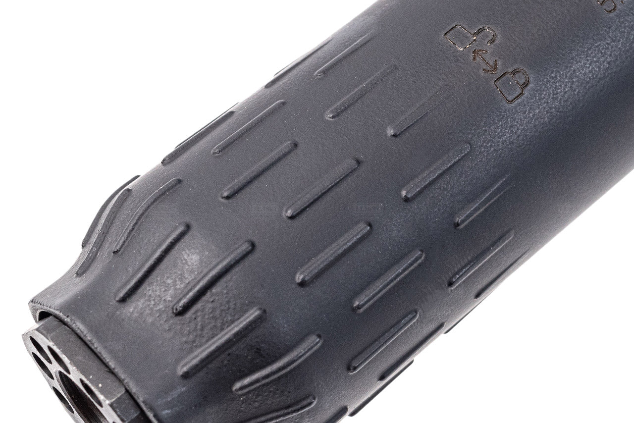 Angry Gun 3D-Printed Stainless Steel 556K Airsoft Barrel Extension ( 14mm CCW )-FDE