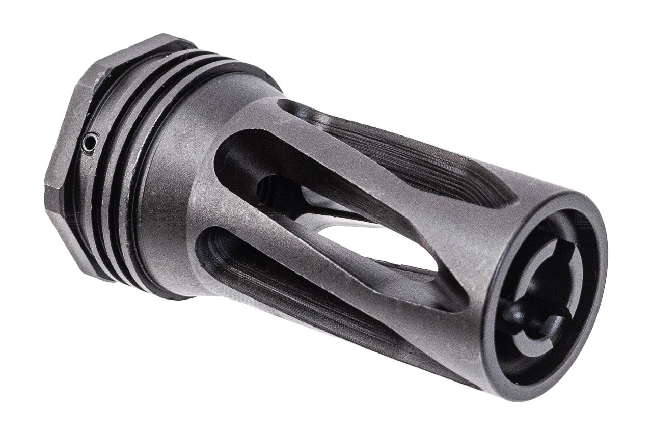 Angry Gun 3D-Printed Stainless Steel 556K Airsoft Barrel Extension ( 14mm CCW )-FDE