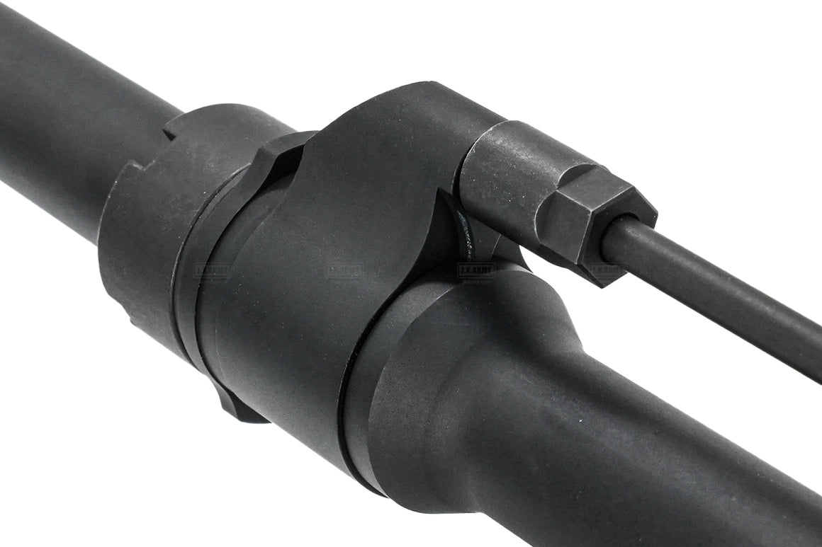 Angry Gun 11.5" SR-15 / SR-16 Type Outer Barrel Set For Marui TM MWS GBBR Series