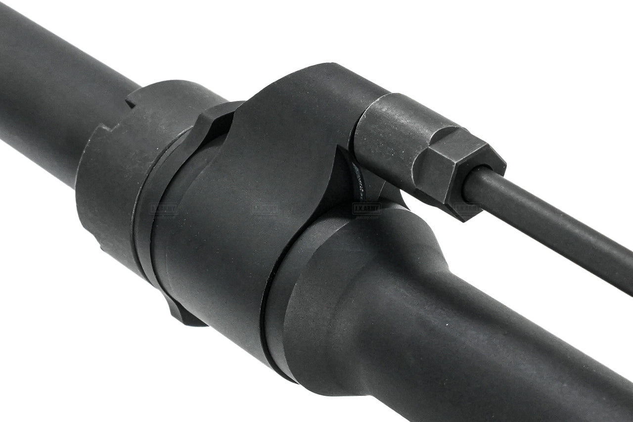 Angry Gun 11.5" SR-15 / SR-16 Type Outer Barrel Set For Marui TM MWS GBBR Series