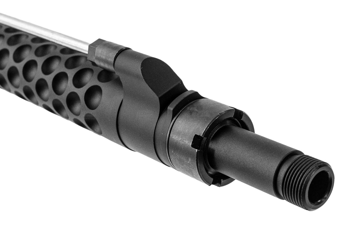 Angry Gun CNC Aluminum KAC Style 13.7" Outer Barrel Set For Marui TM MWS GBBR Series
