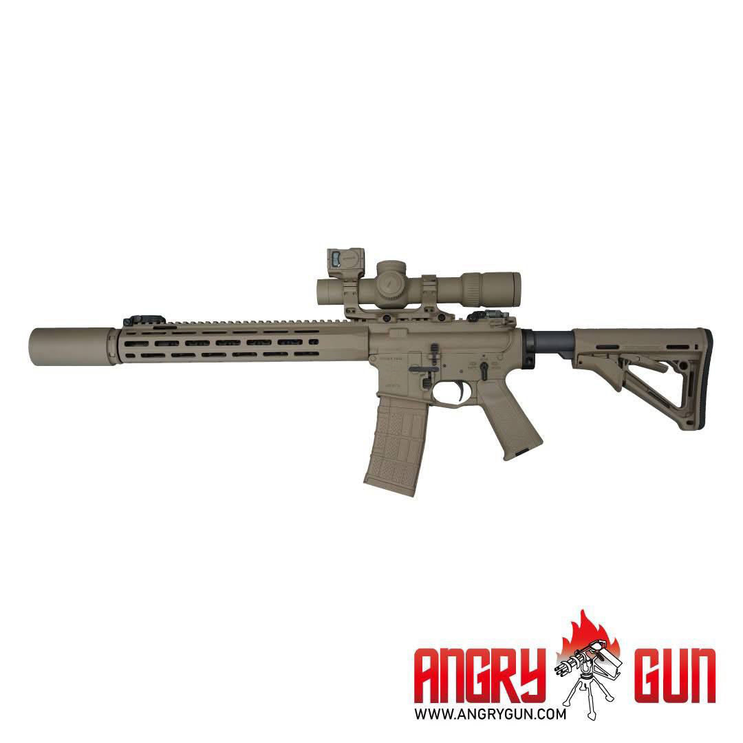 Angry Gun KS1 MWS Conversion Kit For Tokyo Marui TM MWS GBBR Series-Black