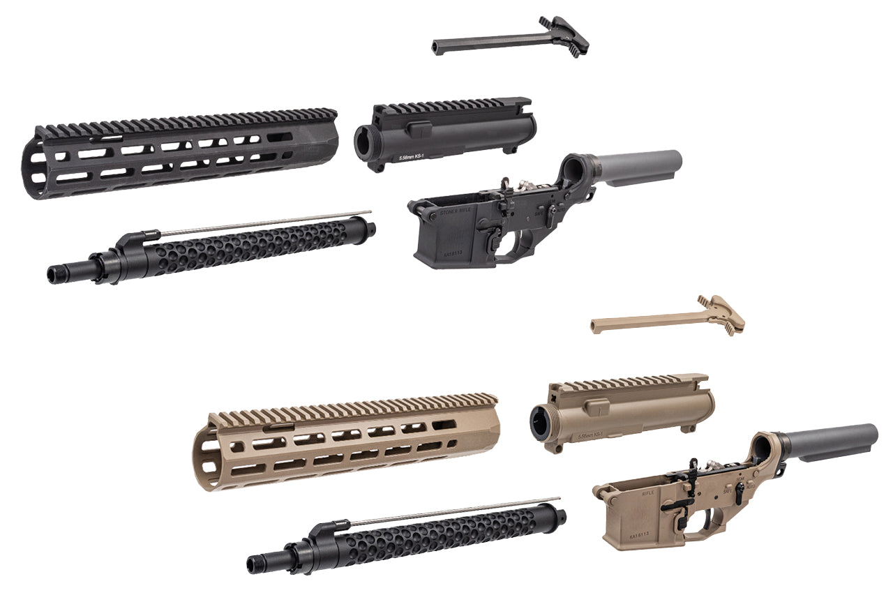 Angry Gun KS1 MWS Conversion Kit For Tokyo Marui TM MWS GBBR Series-Black