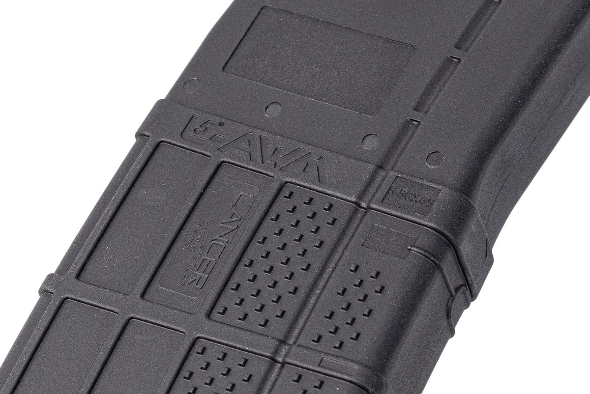 EMG Lancer L5AWM V2 Gas Magazine ( Opaque Version ) For Marui TM MWS GBBR Series ( by Angry Gun )-FDE