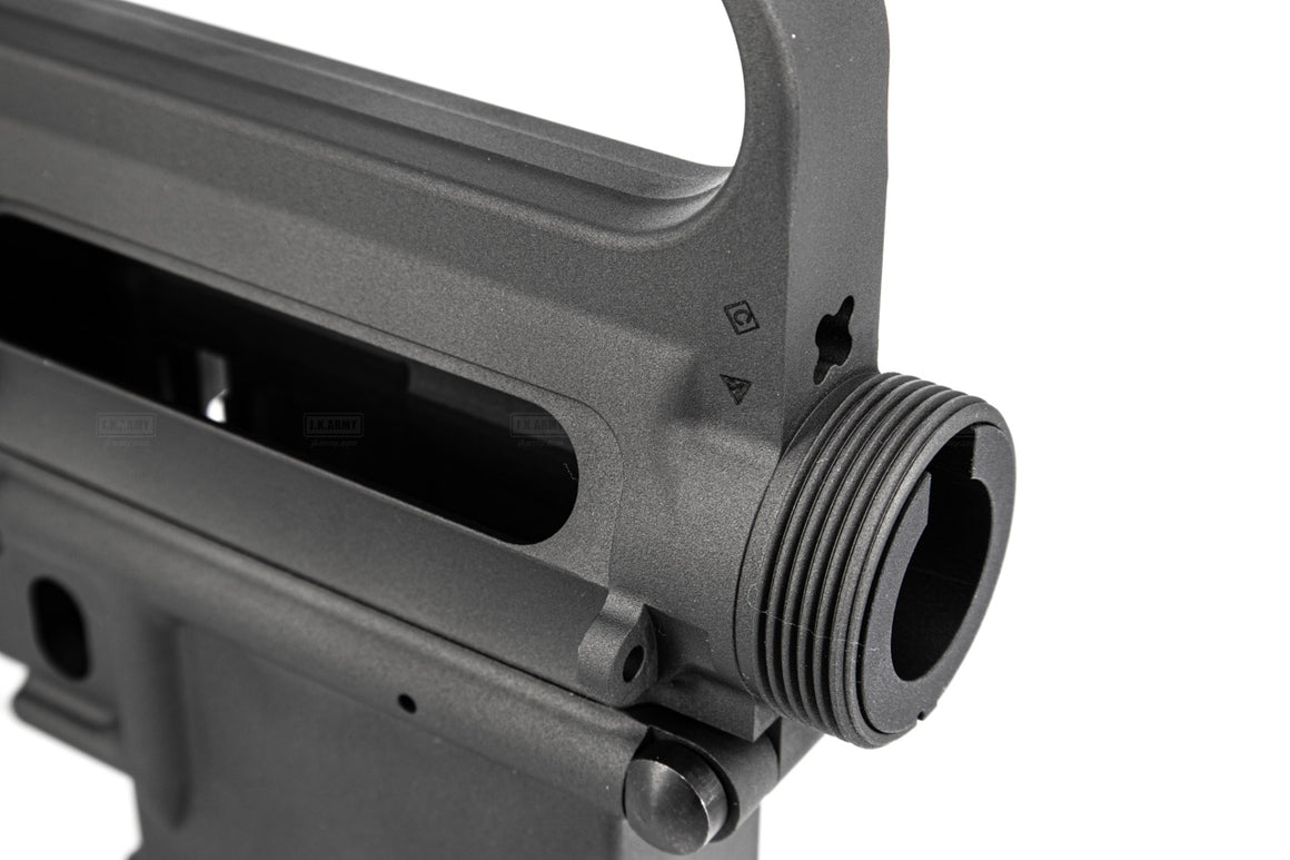 Angry Gun COLT M16A1 CNC Upper & Lower Receiver for Marui TM MWS / MTR GBB ( Colt Licensed w/ Roll Marking Press )