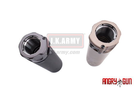 Angry Gun Socom556 Mini Mock Dummy Barrel Extension with Flash Hider ( 14CCW ) Short ( DE )