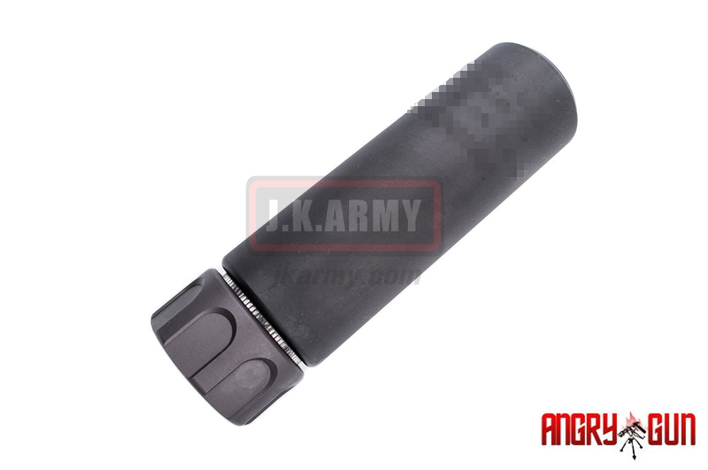 Angry Gun Socom556 Mini Mock Dummy Barrel Extension with Flash Hider ( 14CCW ) Short ( BK )