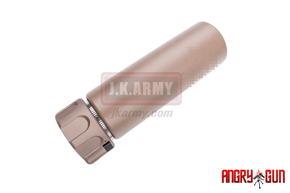 Angry Gun Socom556 Mini Mock Dummy Barrel Extension with Flash Hider ( 14CCW ) Short ( DE )