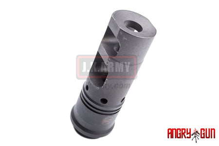 Angry Gun Socom556 Mini Mock Dummy Barrel Extension with Flash Hider ( 14CCW ) Short ( BK )