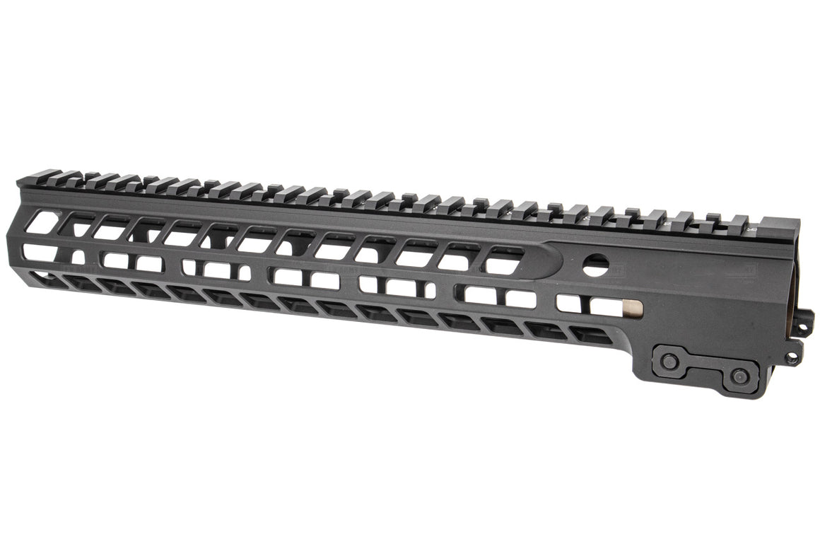 Angry Gun MK14 Style M-LOK Handguard Rail 13 inch for AEG / GBB / MWS ( Black / DDC )-DDC ( Desert Dirt Color )