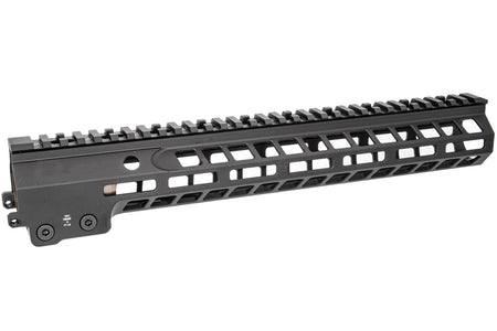 Angry Gun MK14 Style M-LOK Handguard Rail 13 inch for AEG / GBB / MWS ( Black / DDC )-DDC ( Desert Dirt Color )