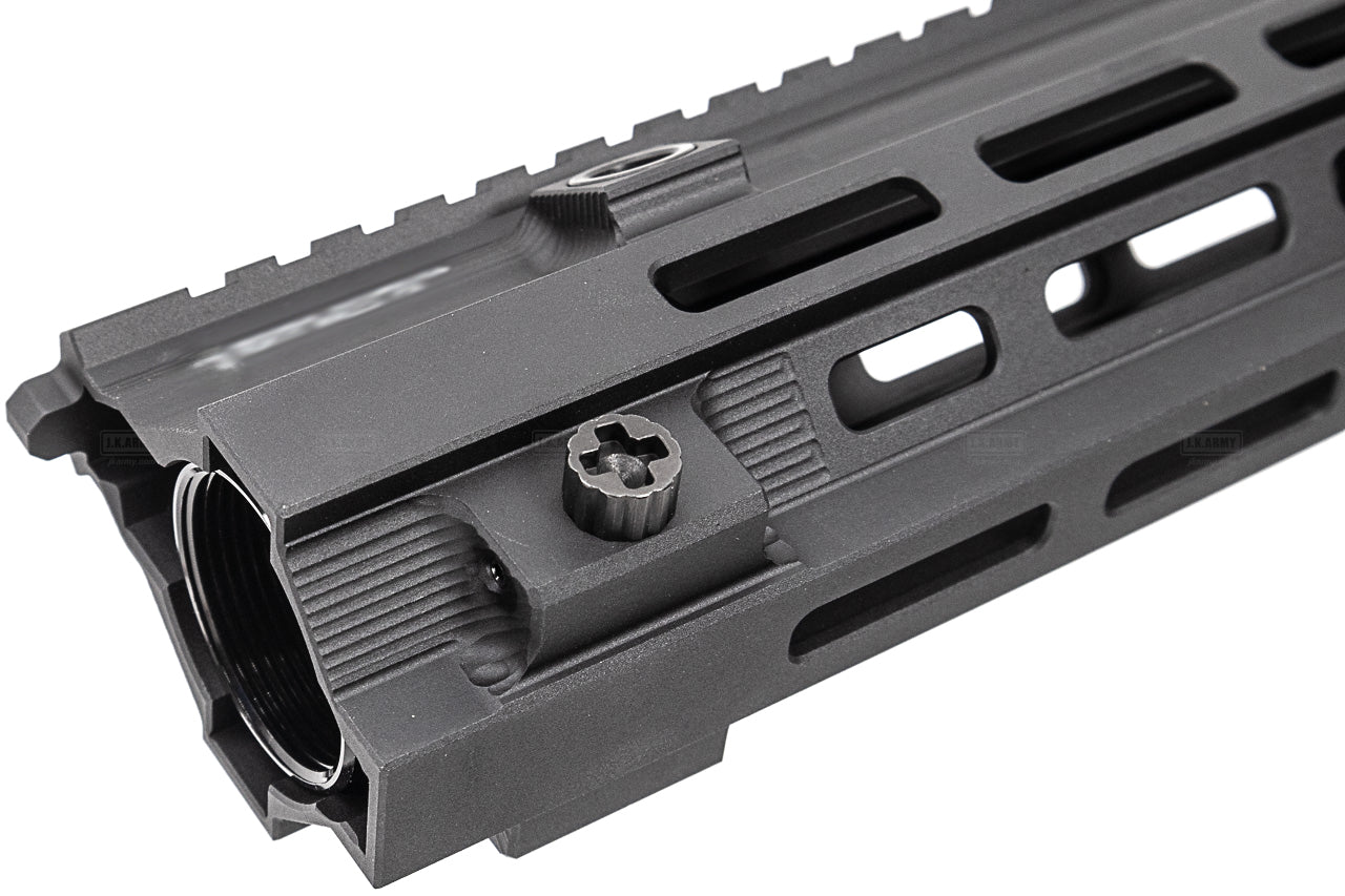 Angry Gun 416 MK15 Super Modular Rail M-LOK 10.5" for UMAREX / VFC HK416 or Marui TM 416 NGRS ( Black / DDC )-Tokyo Marui NGRS-Black