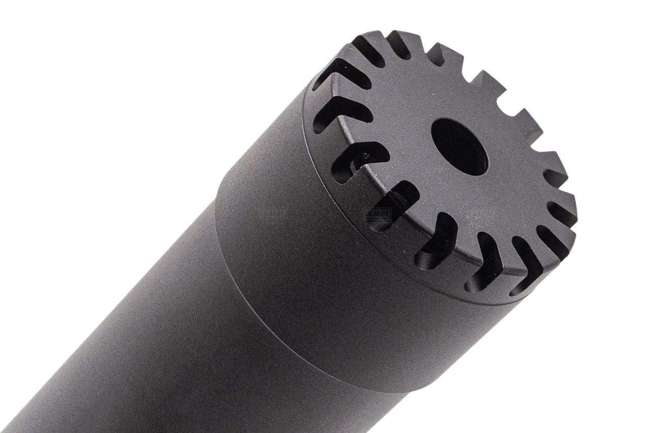 Angry Gun MP9 2024 Version Tracer Barrel Extension / Airsoft Suppressor For KSC / KWA MP9 / TP9 GBB Series ( With AG Tracer System Tracer Unit )-FDE