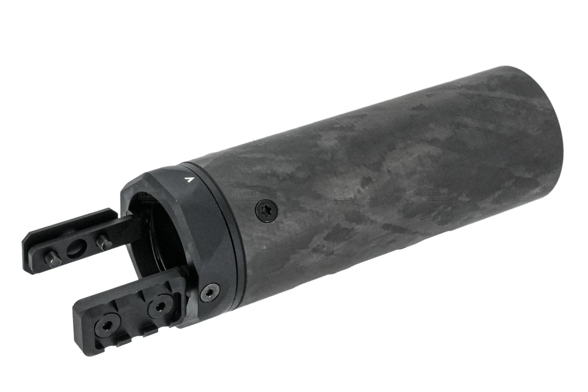 Angry Gun M-RAC 6.5" Carbon Fiber Front Shield Type B For AFPG MCX LT GBBR Series