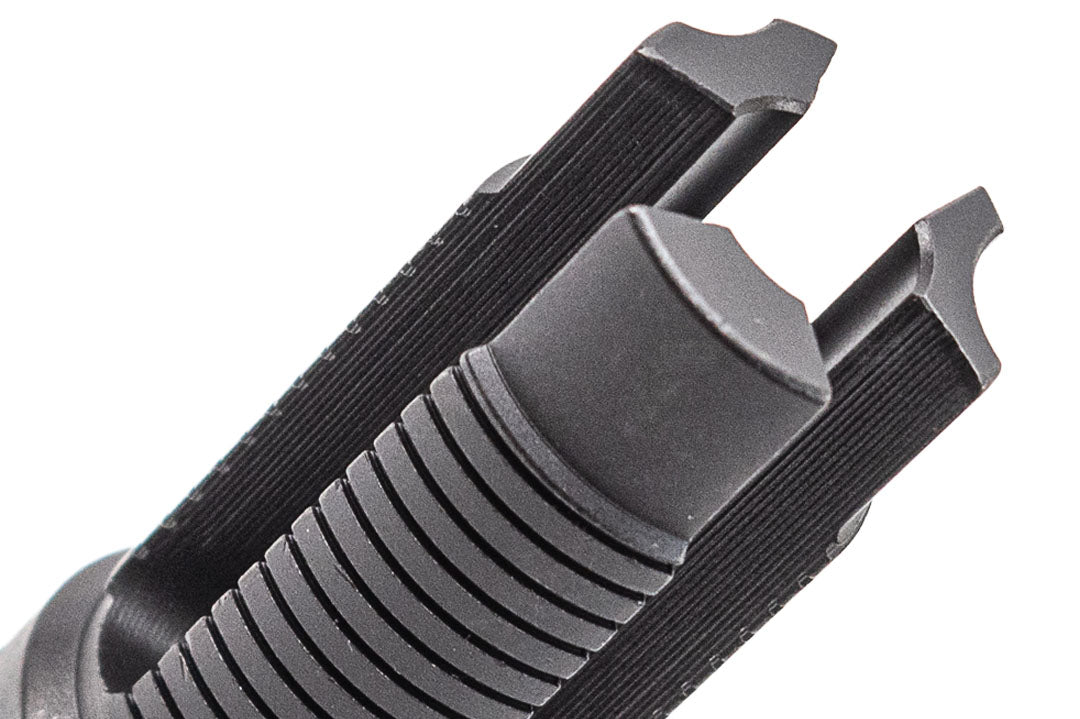 Angry Gun QDC 3-Prong Steel Flash Hider -14mm CW
