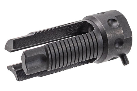 Angry Gun QDC 3-Prong Steel Flash Hider -14mm CW