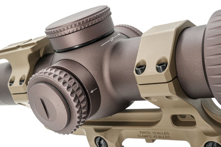 Angry Gun X Toxicant RZ Style HD3 1-10 X 24 FFP Scope With AUS Style 1.54" Mount