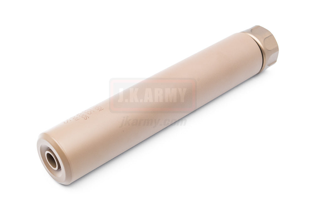 Angry Gun SOCOM 762 Dummy Suppressor / Barrel Extension w/ AT2000R Tracer ( BK / DE )-Dark Earth ( DE )