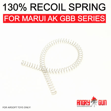 Angry Gun 130% Stainless Steel Recoil Spring for Marui TM AKM / AKX GBB Series
