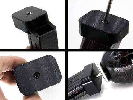 AIP CNC Magazine Base for Gunsmith Bros GB01 (Black)