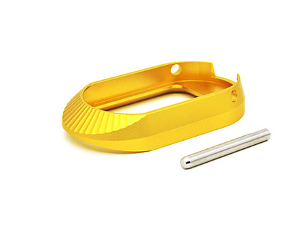 AIP Aluminum Magwell ( Type 3 ) For Tokyo Marui TM Hi-Capa 4.3 / 5.1 GBBP Series ( Gold / No marking )