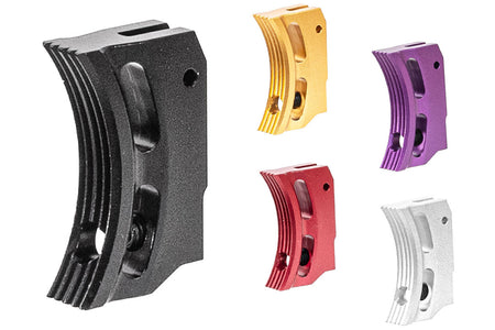 AIP Aluminum Trigger ( Type R ) For Marui TM Hi-Capa GBBP Series-Silver