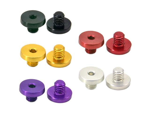 AIP 7075 Aluminum Type 5 Grip Screws For TM Hi-Capa 5.1 / 4.3 GBBP Series-Purple