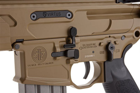 SIG AIR MCX Virtus SBR AEG Airsoft ( Licensed By SIG SAUER ) ( by VFC ) ( Tan )