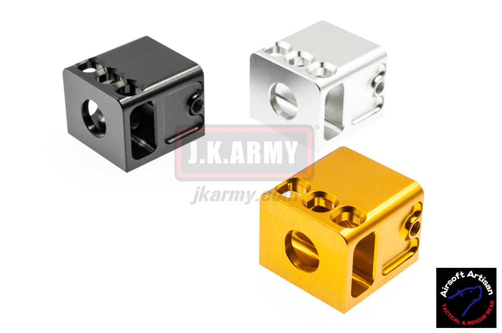 Airsoft Artisan Combat Comp -14mm ( CCW )-Gold