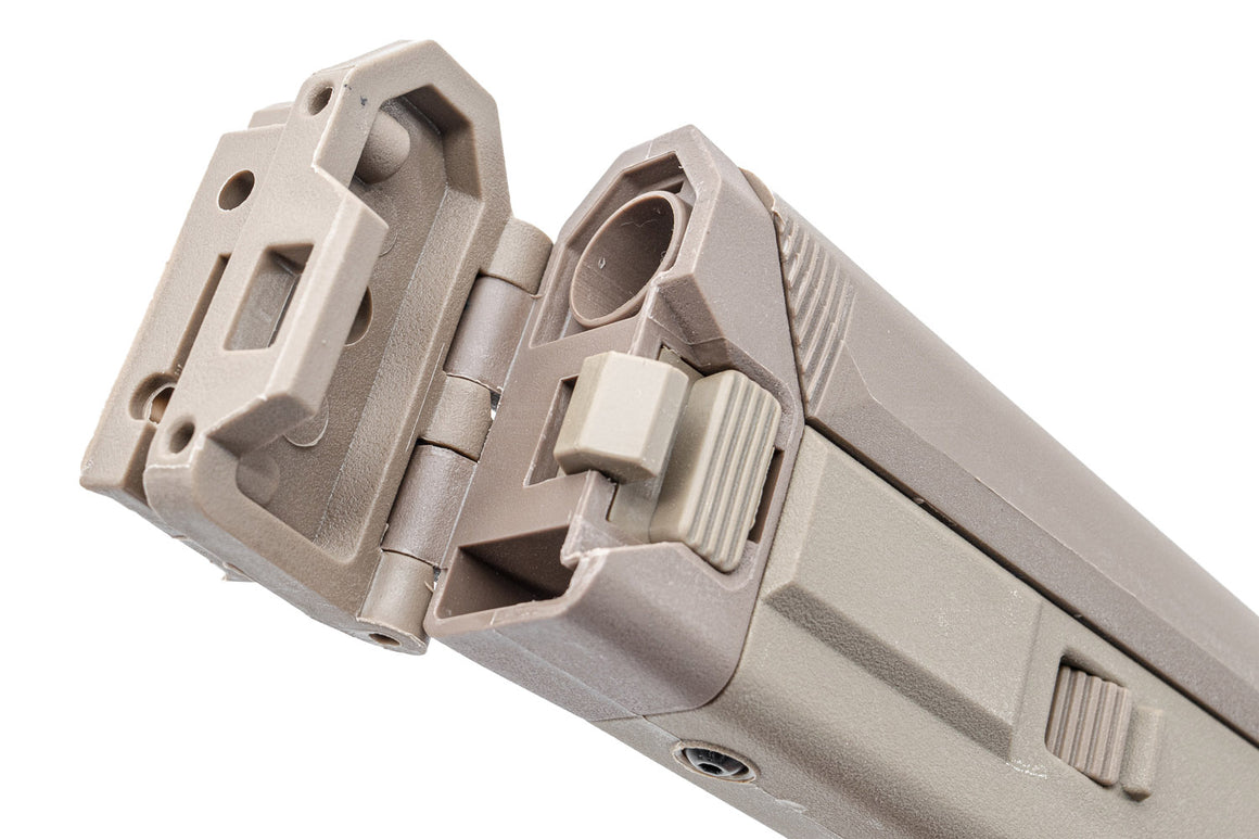 A&K Masada Style AEG Rifle Multi-Adjustable Folding Stock ( Tan )