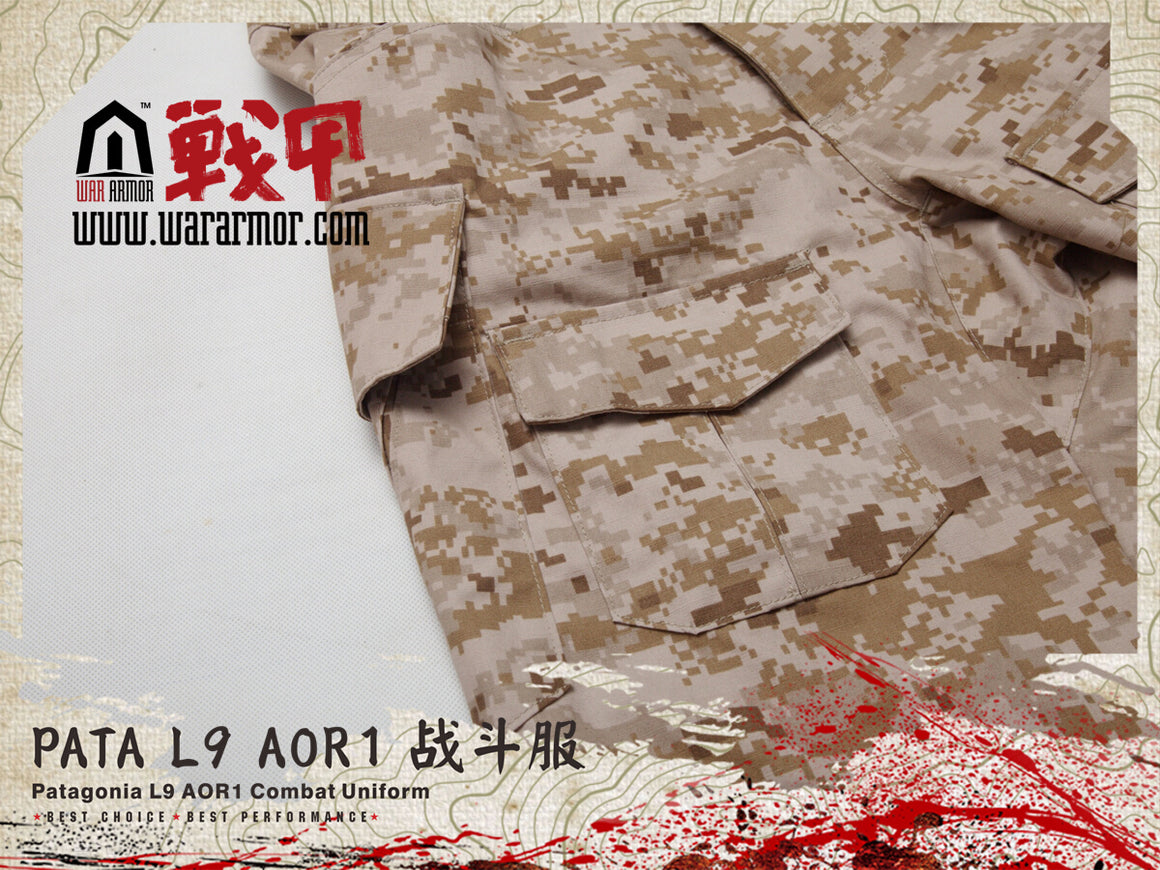 PATA L9 Combat Set AOR1 ( Navy SEALs DEVGRU Style )-XXL