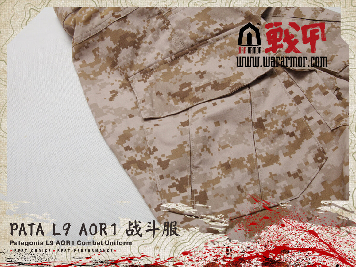 PATA L9 Combat Set AOR1 ( Navy SEALs DEVGRU Style )-XXL
