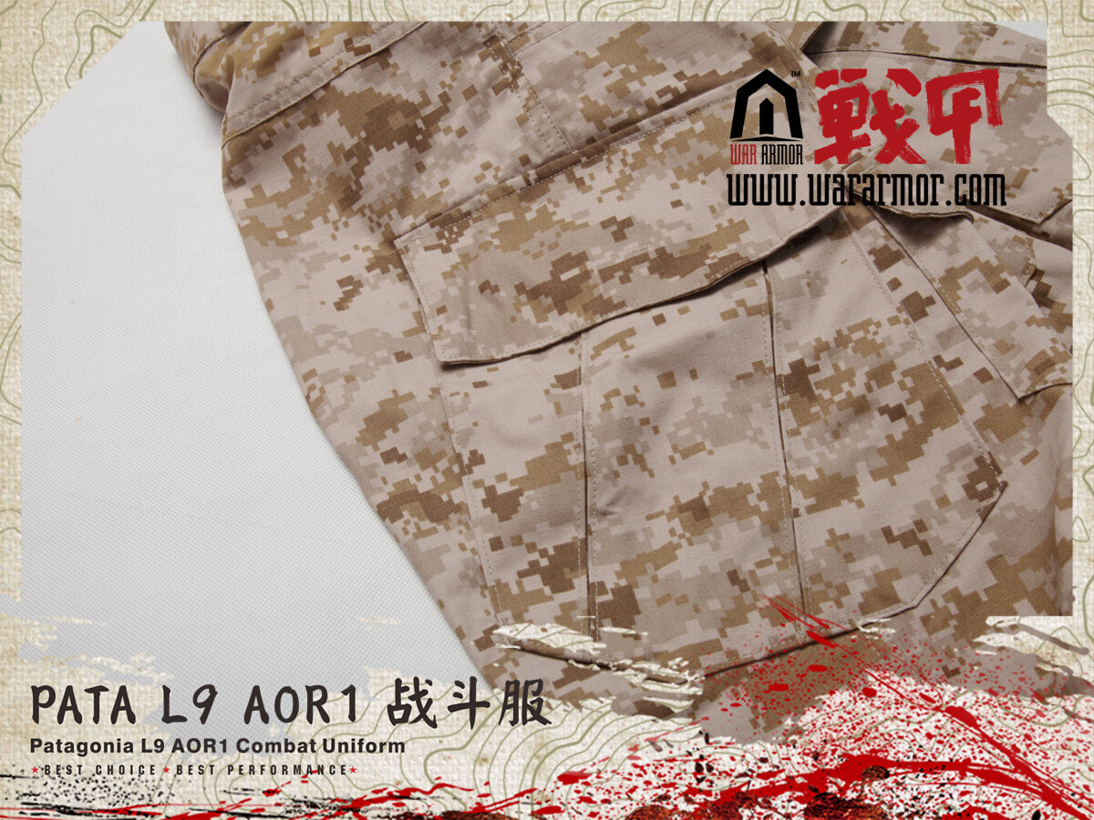 PATA L9 Combat Set AOR1 ( Navy SEALs DEVGRU Style )-XXL