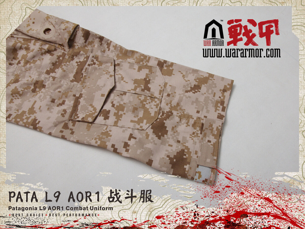 PATA L9 Combat Set AOR1 ( Navy SEALs DEVGRU Style )-XXL
