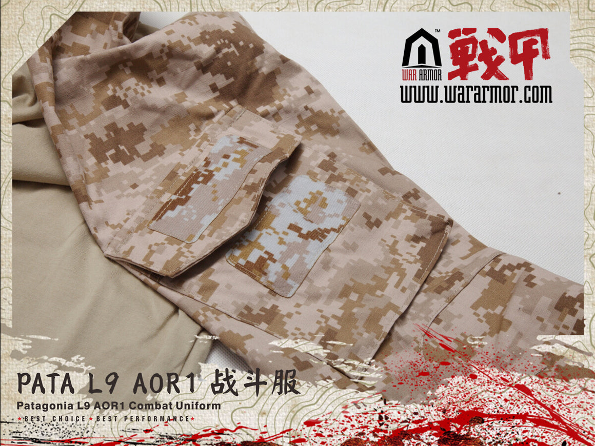 PATA L9 Combat Set AOR1 ( Navy SEALs DEVGRU Style )-XXL
