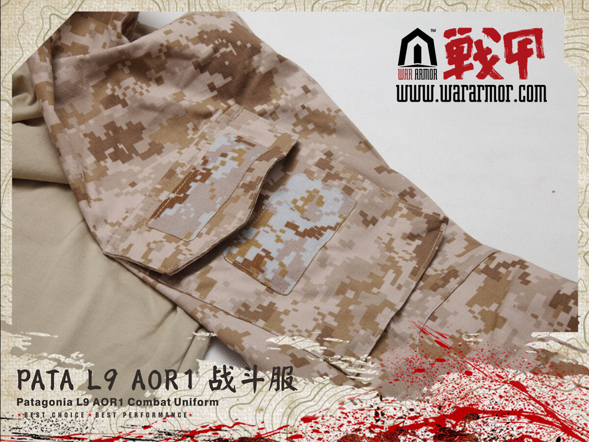 PATA L9 Combat Set AOR1 ( Navy SEALs DEVGRU Style )-XXL