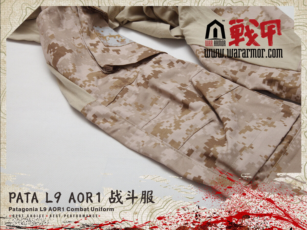 PATA L9 Combat Set AOR1 ( Navy SEALs DEVGRU Style )-XXL