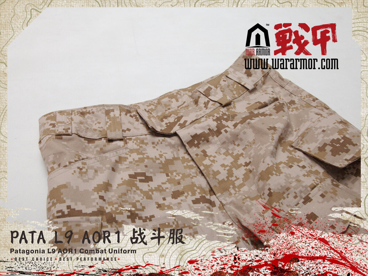 PATA L9 Combat Set AOR1 ( Navy SEALs DEVGRU Style )-XXL