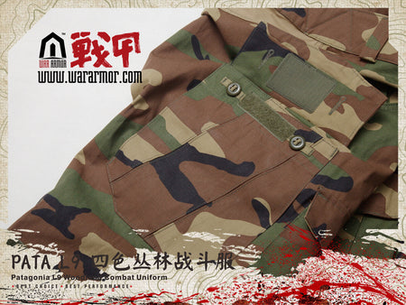 PATA L9 Combat Set Woodland M81 ( MARSOC Raiders Style )-XXL