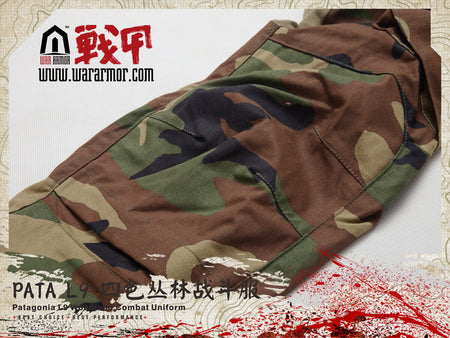 PATA L9 Combat Set Woodland M81 ( MARSOC Raiders Style )-XXL